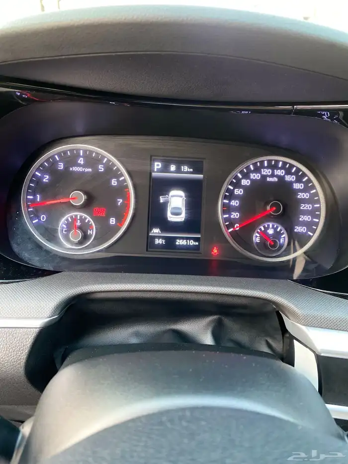 كيا فايف k5 2022 (بنزين) شبه اصفار بحالة الوكاله 6