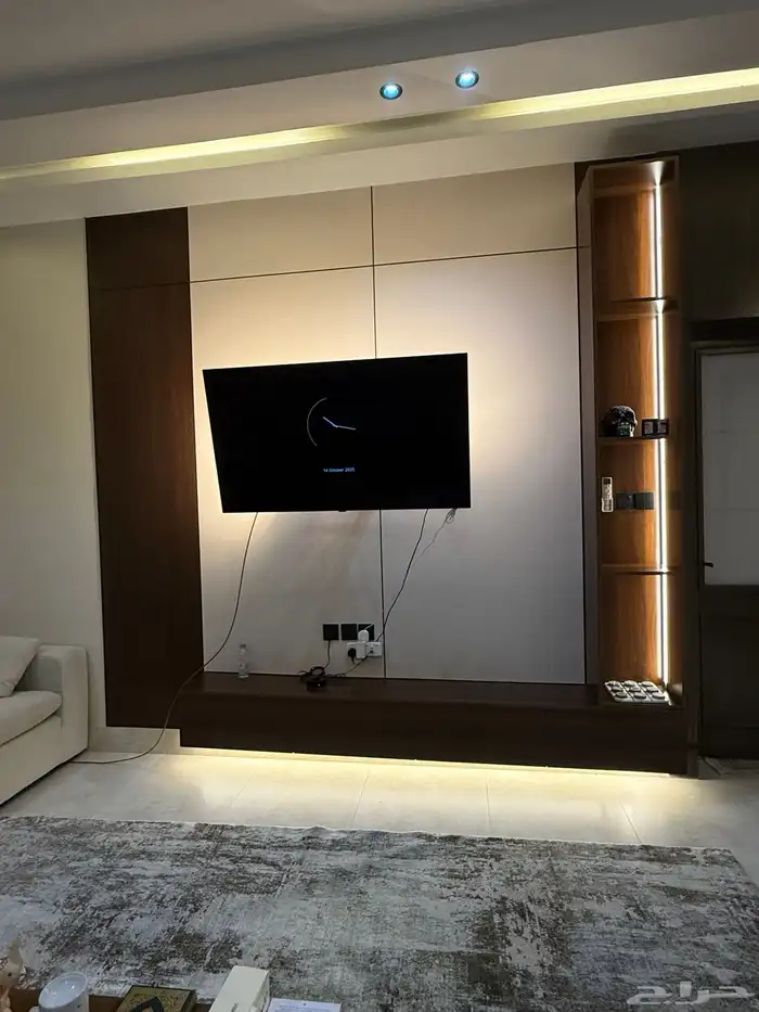 باب مخفي شيبورد تلفزيون ارفف طاولات طاوله 3