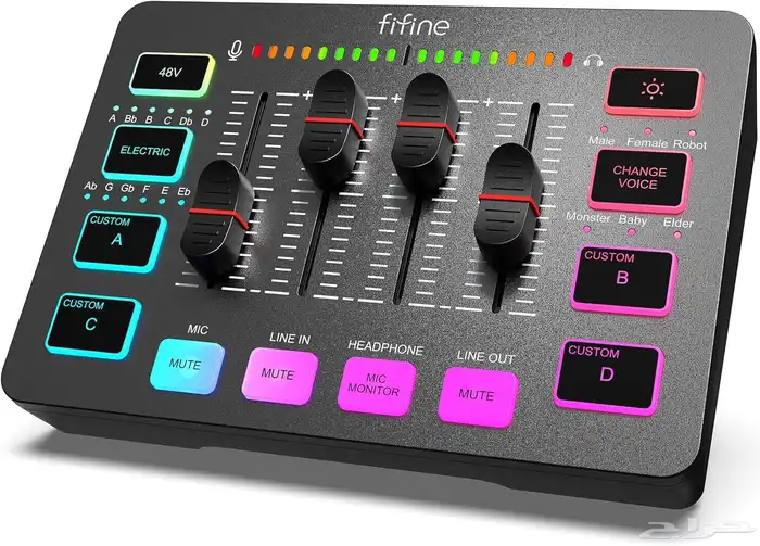 مكسر صوت FIFINE MIXER SC3 1
