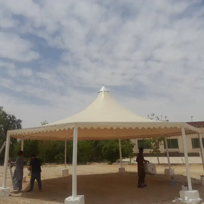 مركبين مخيمات البر والثابت والمتحرك تلبيس اقمشة وتلبيس بي في 7