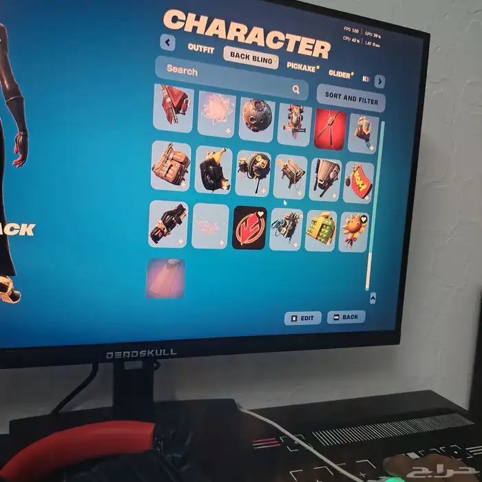 حساب فورتنايت وركت ليج مع بعض للبيع. 24