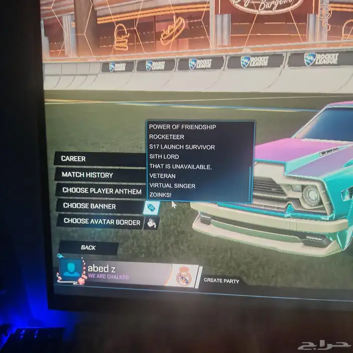 حساب فورتنايت وركت ليج مع بعض للبيع. 34