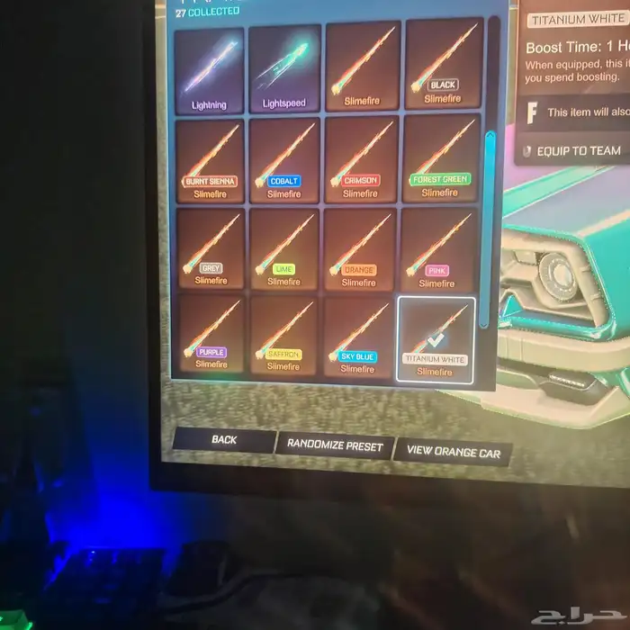 حساب فورتنايت وركت ليج مع بعض للبيع. 39