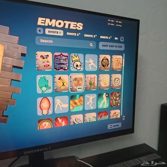حساب فورتنايت وركت ليج مع بعض للبيع. 13