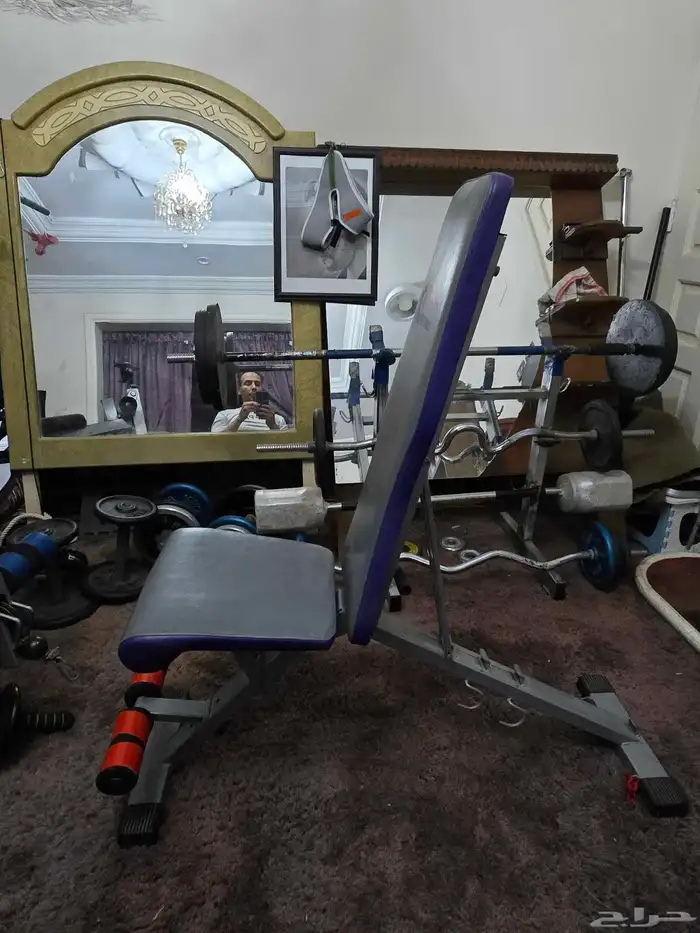 كرسي تمرين بنش متحرك 2