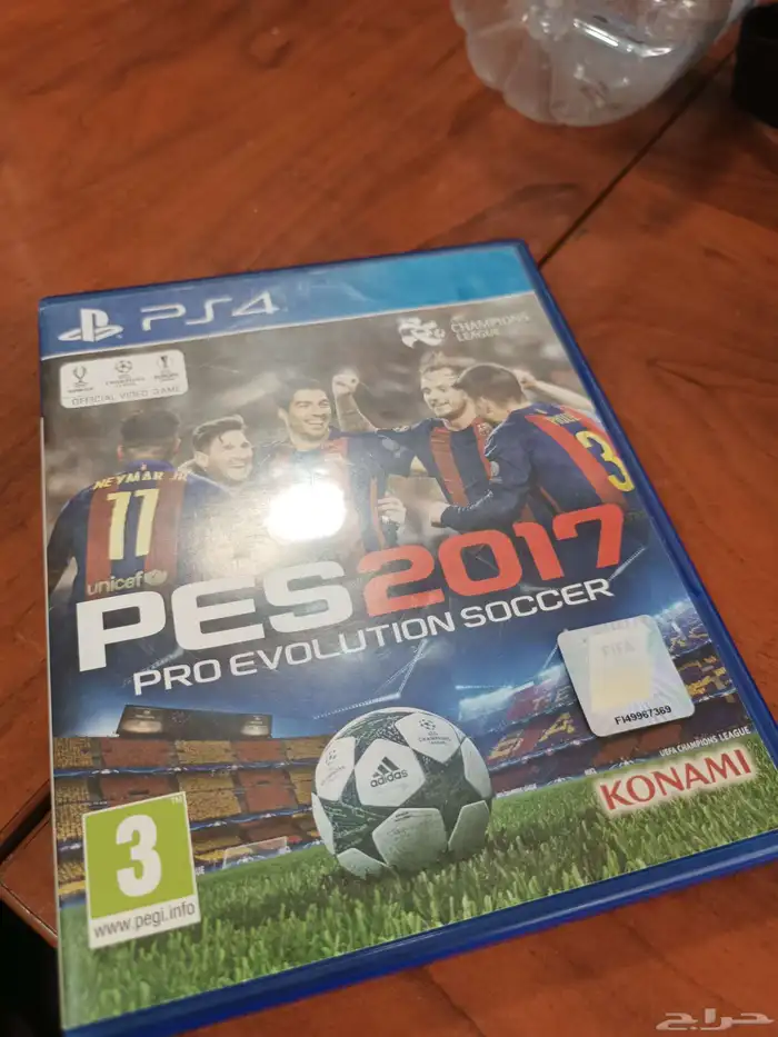 شريط بيس 2017 (Pes2017) سوني 4 و5 حاله ممتازه لاعلي سعر 0