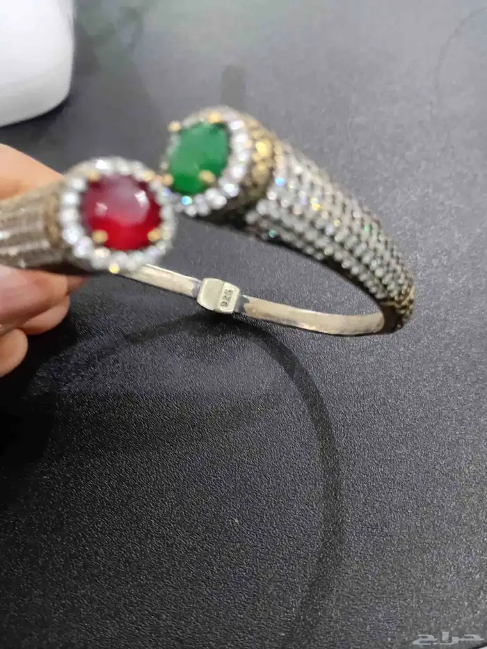 طقم فضه كامل وخاتم فضه 6