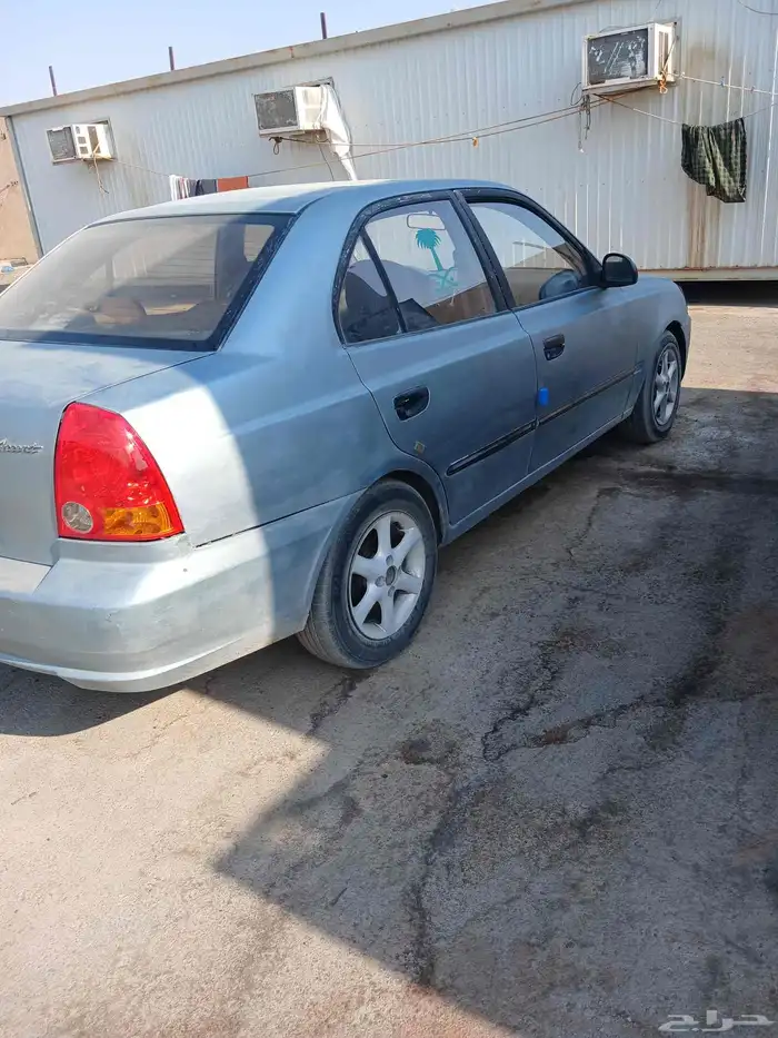اكسنت 2005 جير عادي فحص جديدة واستمارة ساري مطلوب 6000 ري 3