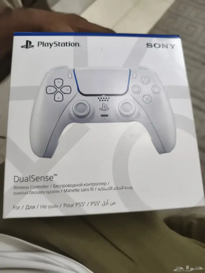 وحدت تحكم Ps5 اصليه ولم تستخدم جديده مانفكت من كرتونه 0