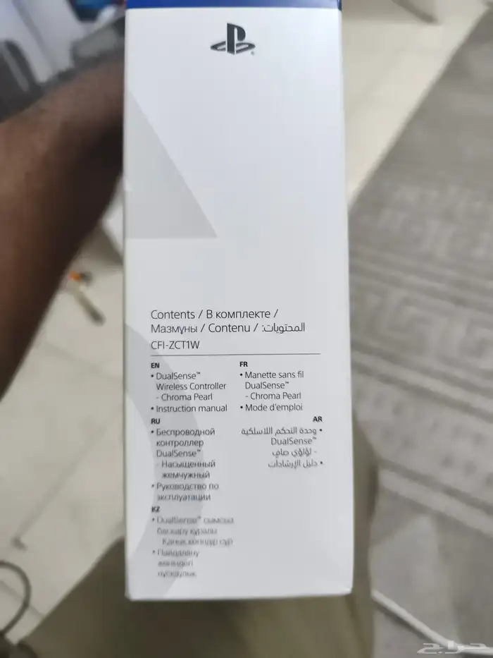 وحدت تحكم Ps5 اصليه ولم تستخدم جديده مانفكت من كرتونه 1