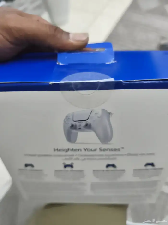 وحدت تحكم Ps5 اصليه ولم تستخدم جديده مانفكت من كرتونه 3