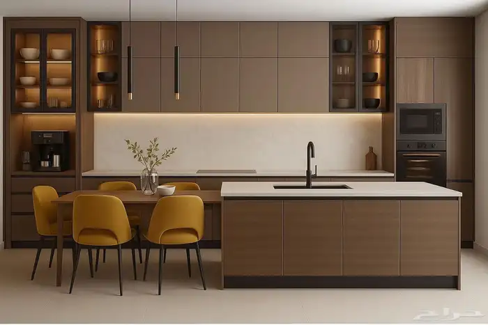 تفصيل جميع انواع المطابخ الحديثه شغل مضمون جوده عاليه 0