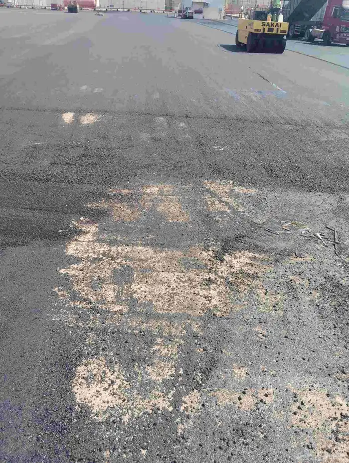 نقوم بزفلتت شوارع أحواش خطوط 1