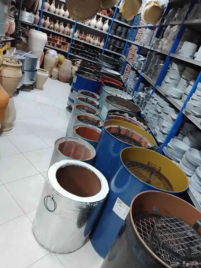 يوجد الدنيا جميع الفخار مراكان زراعة وبراميل مندي مقاسات 1