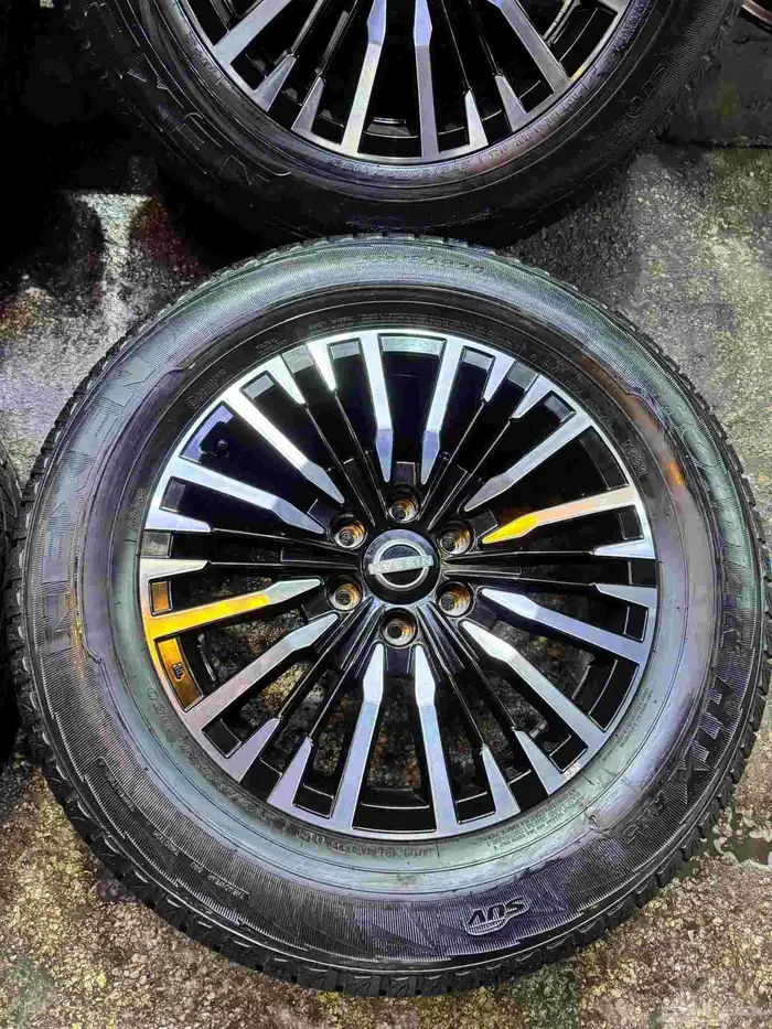 جنوط نيسان باترول بلاتينيوم موديل2024تجاري مع الكفران 4