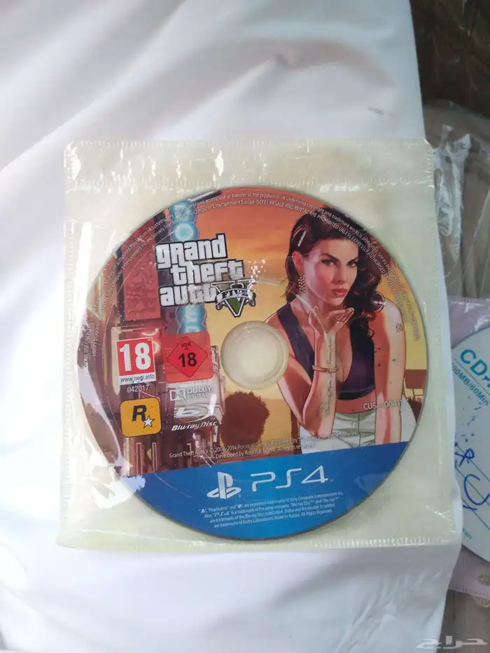 شريط gta 5. ps4. نظيف 2