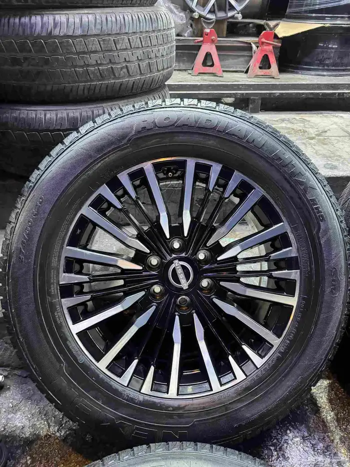 جنوط نيسان باترول بلاتينيوم موديل2024تجاري مع الكفران 1