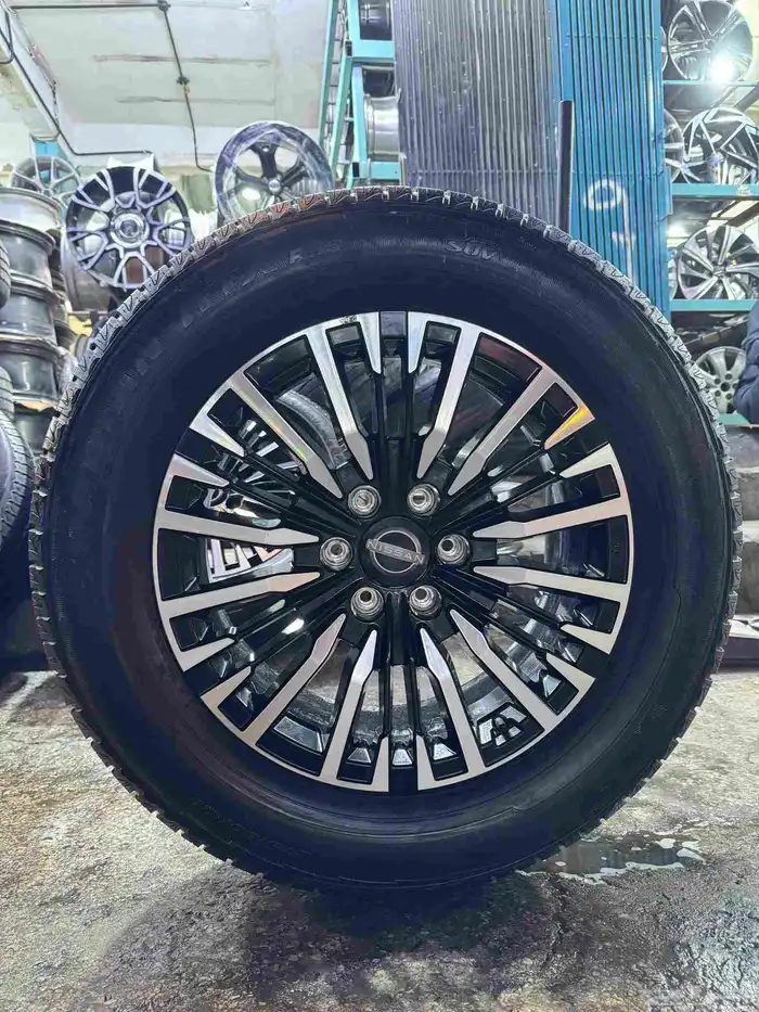 جنوط نيسان باترول بلاتينيوم موديل2024تجاري مع الكفران 0