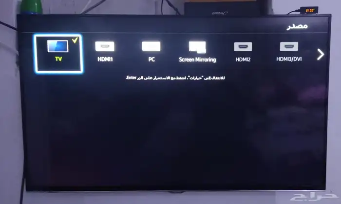 شاشة LED عالية الجودة من سامسونج موديل HG40AD690DW مقاس 40 7