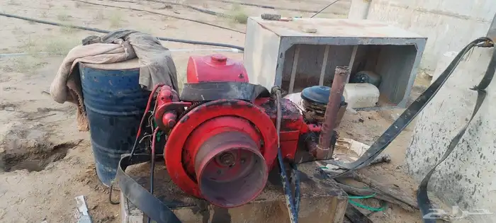 ماطور ماء ارتواز مع السير 1