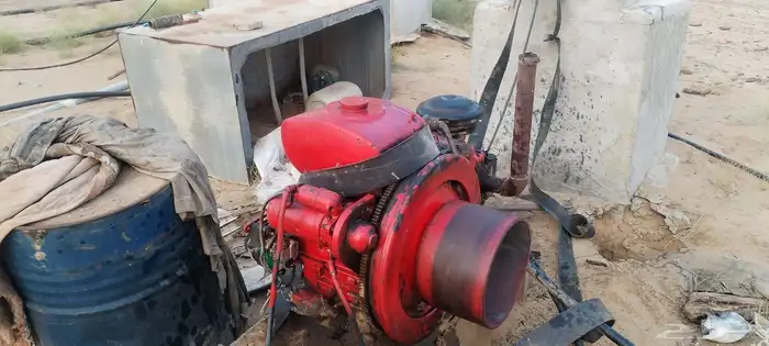 ماطور ماء ارتواز مع السير 0