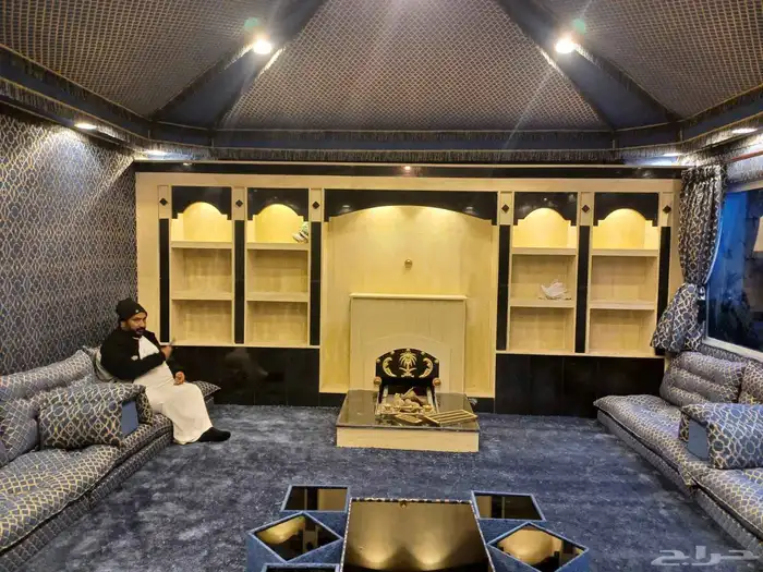 مشب راخام قرميد تلبيش قماش 8