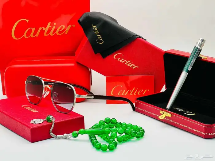 هدايا رجالي قلم كرتير مع سبحه ونضاره 4