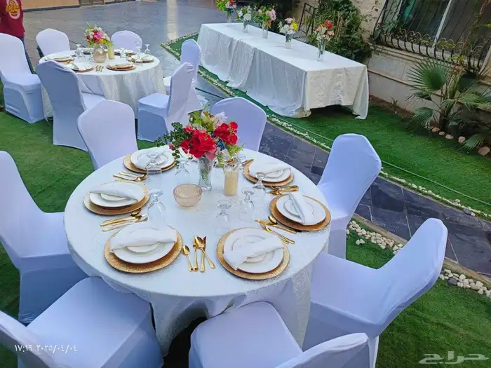 تاجير كراسي وطاولات وجلسات شعبيه 0