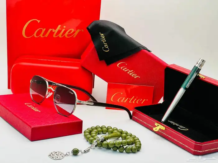 هدايا رجالي قلم كرتير مع سبحه ونضاره 5