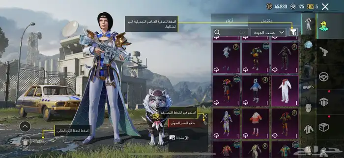 حساب ببجي 10