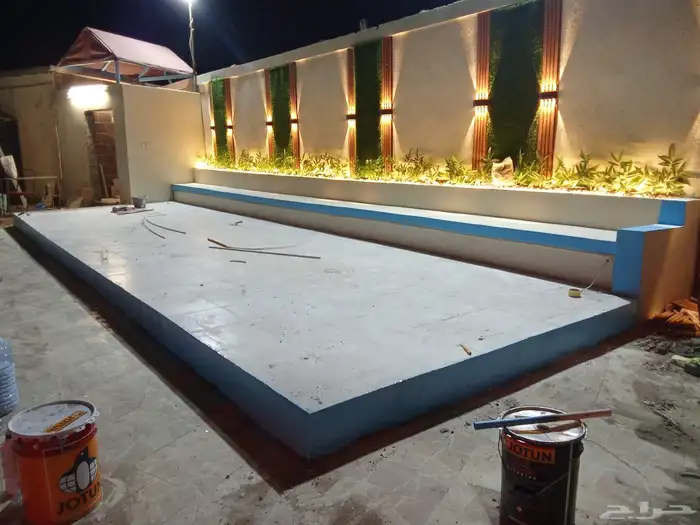 ديكورات منازل تنسيق حدائق ممرات أحواش أحواض زرع وجميع انواع 5