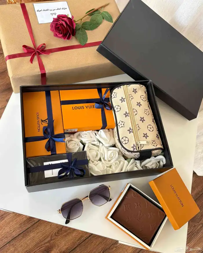 بوكس رجالي ماركة لويس راقي للاهداء شامل التوصيل والشحن 4