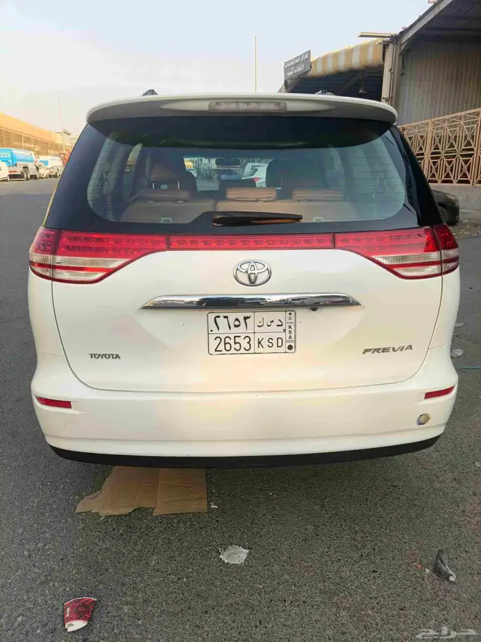 Toyota previa full automatic car model. 2008 pass new istama 3