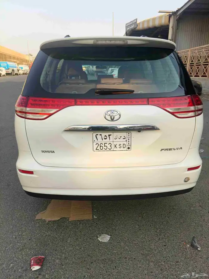 Toyota previa full automatic car model. 2008 pass new istama 2
