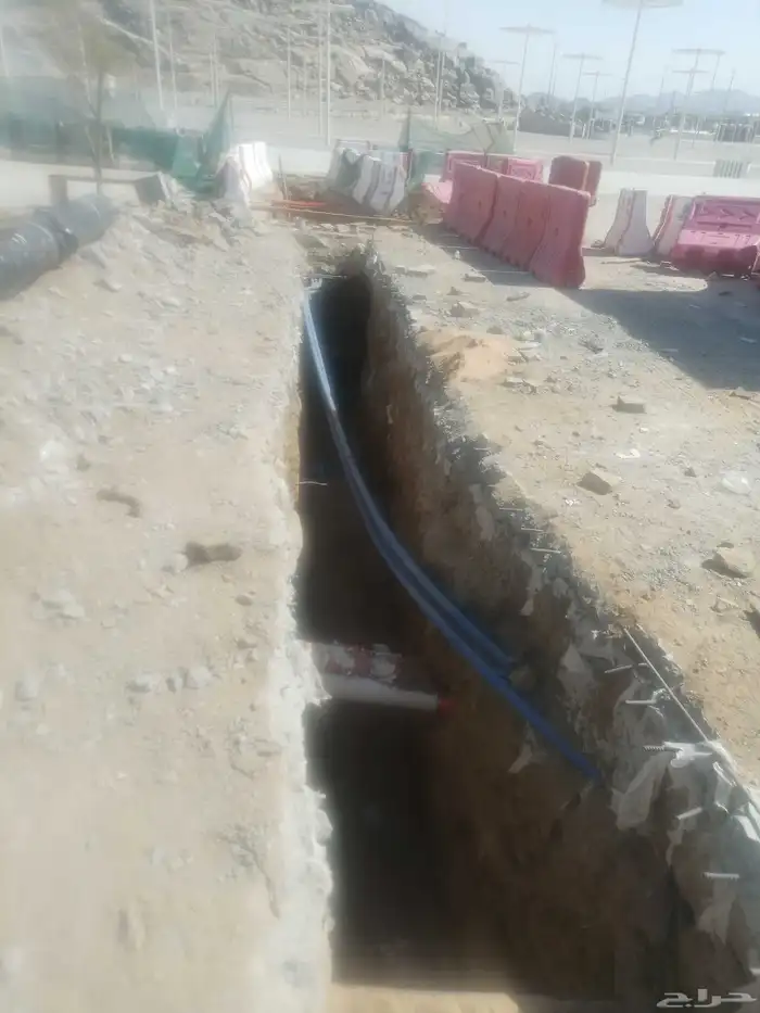 توصيل مجاري المنزل لشبكة الرئيسية في مكه تركيب عداد المياه 0