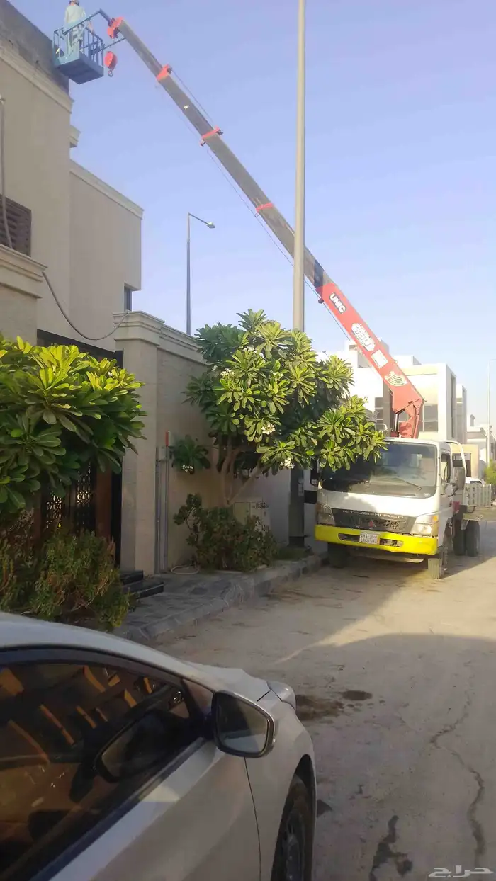 رافعه ونش و كرين سبعة وسطحه ثلاثه طن ايجار يوميات مشاوير 9