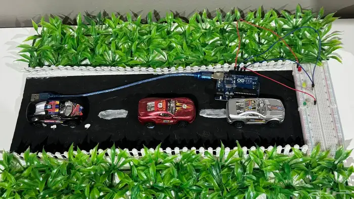 مشروع تخرج او مقرر جاهز للإشارة الضوئية 2