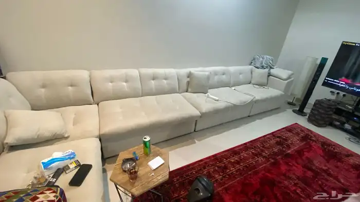 بيع اثاث كنب جديد مجلس نظيف استخدام ثلاث شهور 0