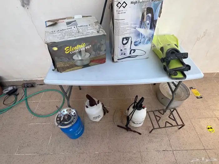 ادوات طاولة كبيره دبه غاز وسط قدر اكلات شعبية قدر طبخ شطاف2 9