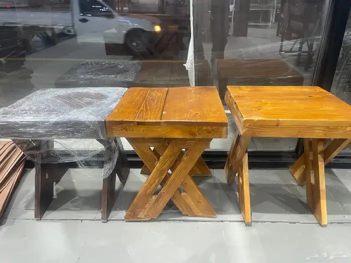 جلسات خارجية خشب وحديد وديكورات 10