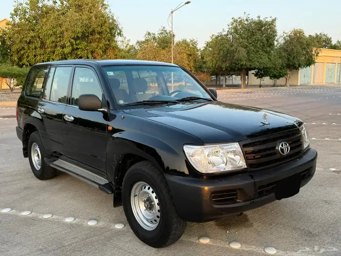 لاندكروزر جي 2007 سعودي اسود 3
