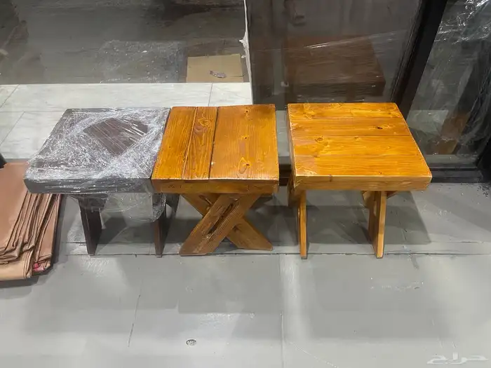 جلسات خارجية خشب وحديد وديكورات 11