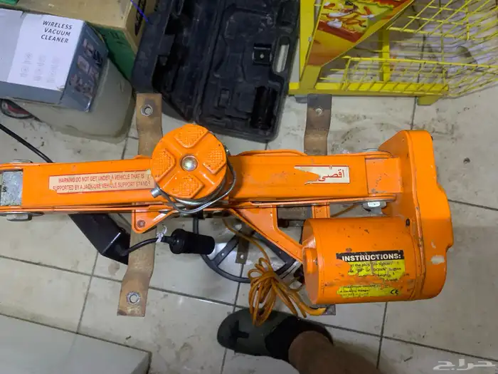 عفريتة ارضيه كهرباء 5 طن شبه الجديد 3