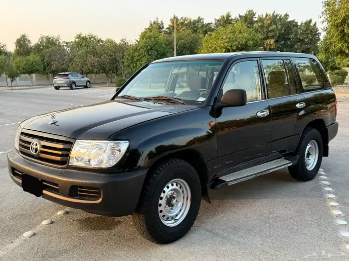 لاندكروزر جي 2007 سعودي اسود 4