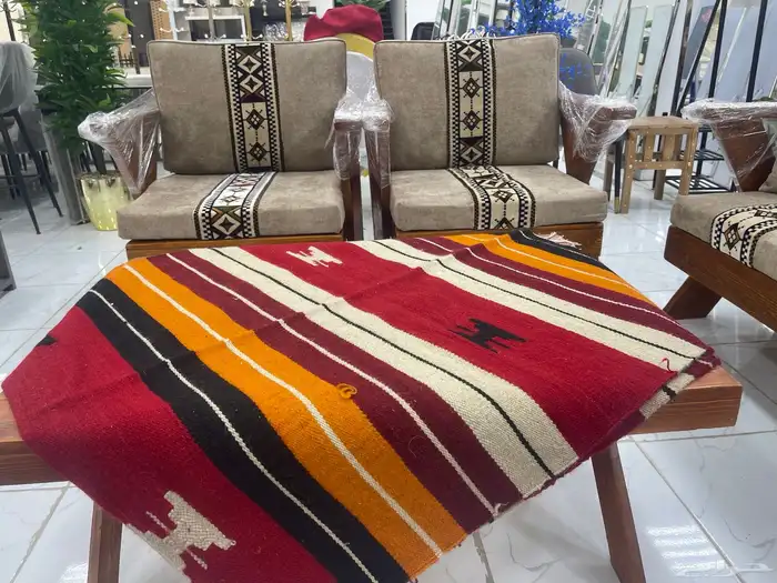 جلسات خارجية خشب وحديد وديكورات 3