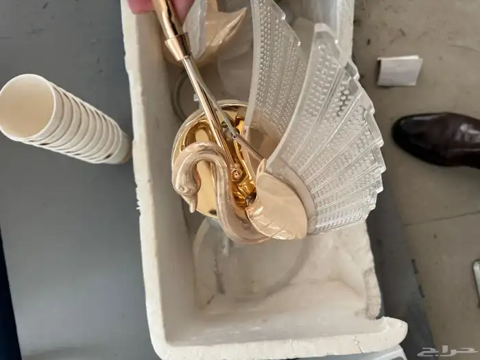 كنب وابواب خشب وكرسي وجاهز كاشير وثريا جداريه 5