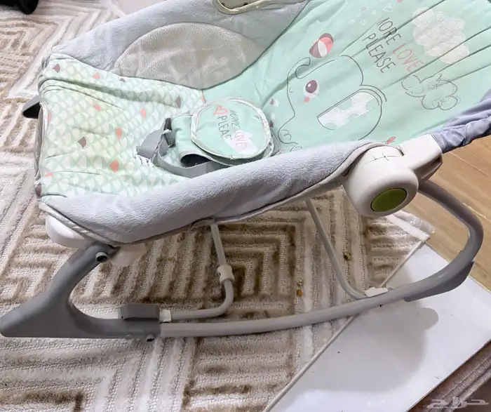 عربة اطفال و كرسي هزاز 4