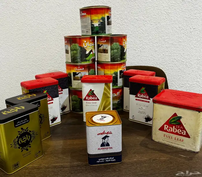 علب شاهي فارغه 0