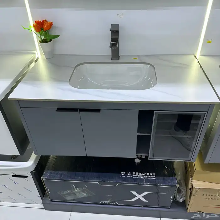 حوض مغسلة فاخر بتصميم عصري جديد بالكرتون 2