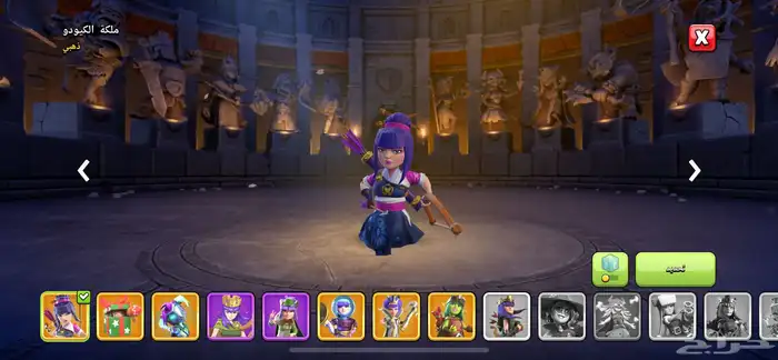 حساب كلاش اوف كلانس تاون 16 ماكس 6